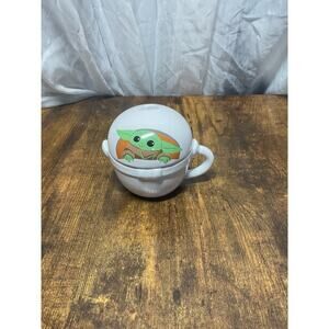 CultureFly Star Wars The Mandalorian Grogu Mug Set Teacup With Lid The Child